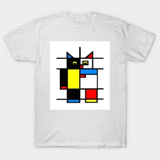 Abstract Cat T-Shirt